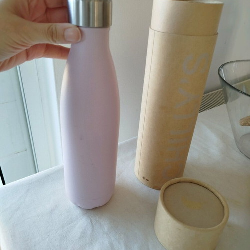 Chilly's bottle used 500 ml light purple-lilac