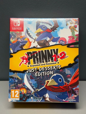 Prinny 1 & 2 Exploded and Reloaded Just Desserts Edition Nintendo Switch new