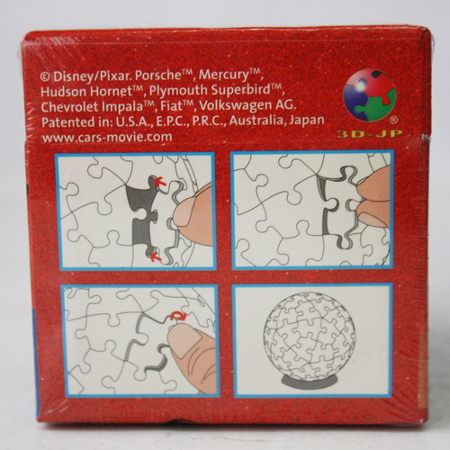Puzzle Ball Disney Pixar Cars 60 Pieces McQueen Ravensburger New