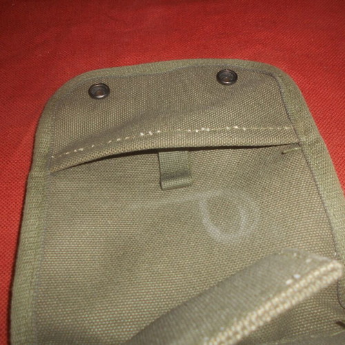 Greek Army M-71 First Aid Pouch canvas green new