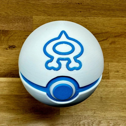 Team Aqua Ball and Team Magma Ball Pokeball Nintendo Switch Cartridge Holders like new