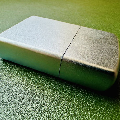 Zippo Street Chrome lighter, 2000 USA