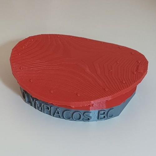 3D Printed Olympiacos Basketball Stadium Model New