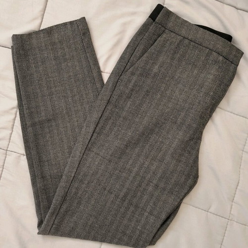 Zara gray fitted pants like new, size M 38 10