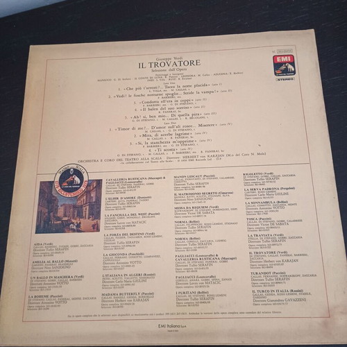 Il Trovatore vinyl record new, classical genre