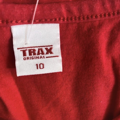 Trax Kids Set New Red Sleeveless Top and White Shorts