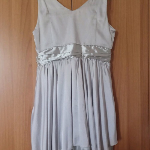 Raxevsky evening dress new, gray and silver, size L