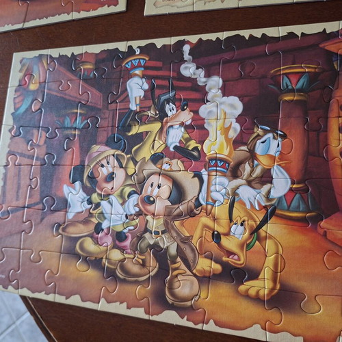 Disney Puzzle 10 in 1 Mickey Mouse & Friends like new