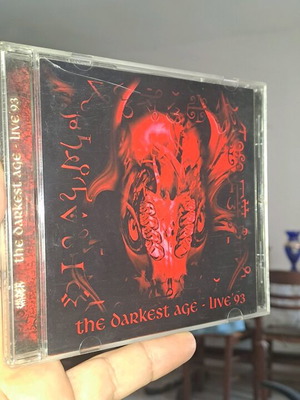 The Darkest Age Live '93 CD used, metal