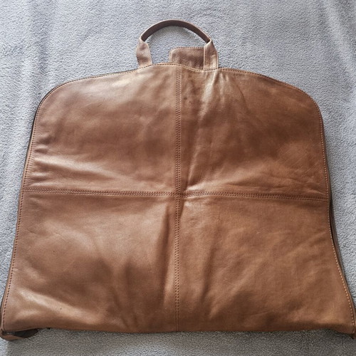 Collezione leather handbag used, brown