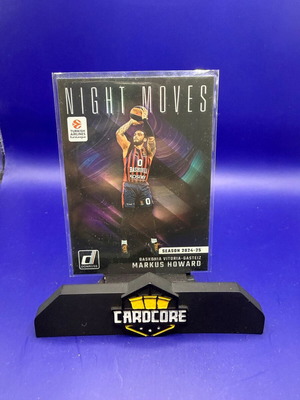 Markus Howard 2024-25 Donruss EuroLeague Night Moves SSP card new