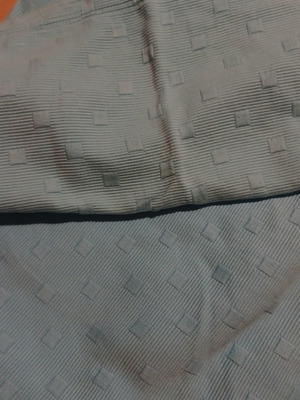 Quilted blanket and square pillowcase used