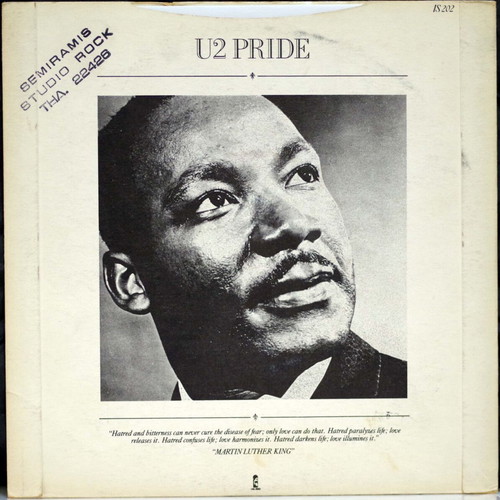U2 Pride (In The Name Of Love) & Boomerang 7'' vinyl used, rock
