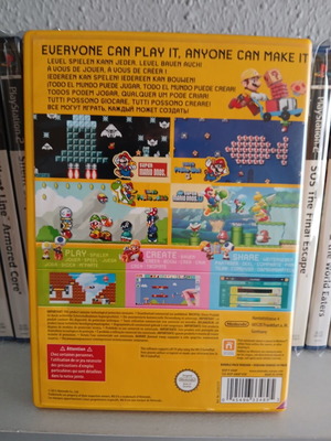 Super Mario Maker Wii U game