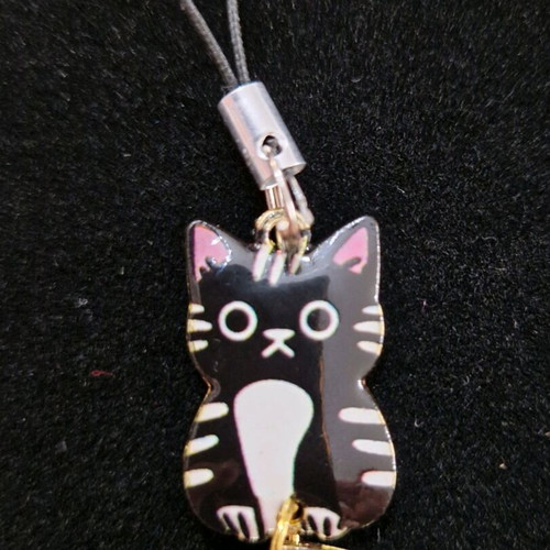 Mobile Phone Pendant Accessory New with Colorful Cats