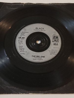 Black The Big One 7'' single used, pop