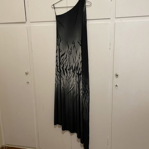 Roberto Cavalli maxi dress early 2000s, like new, size S, black and grey