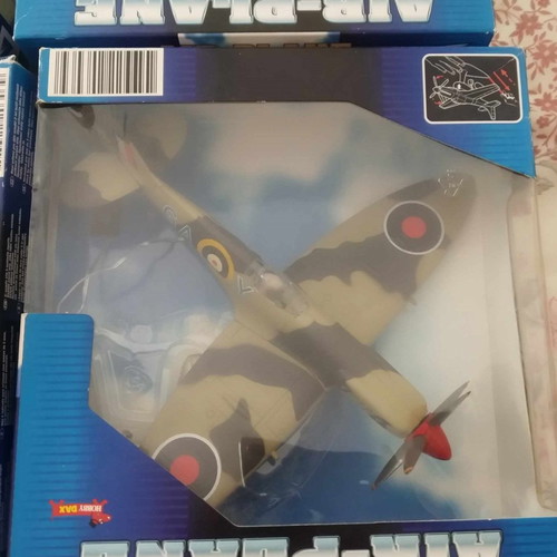 Spite Fire World War 2 military airplane model new in box