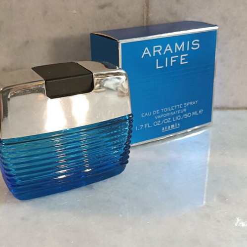 Aramis Life bottle used, empty with box 50ml