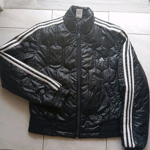 Adidas jacket used, size M, black