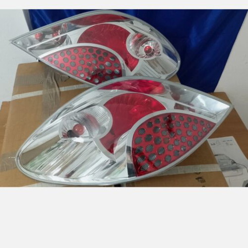 Peugeot 207 Rear Taillight Set Genuine 9682.R7 Crystal Look New