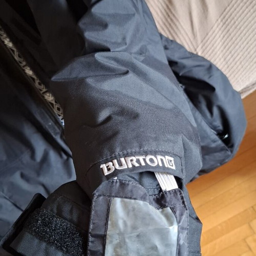 Burton ski jacket black XL like new