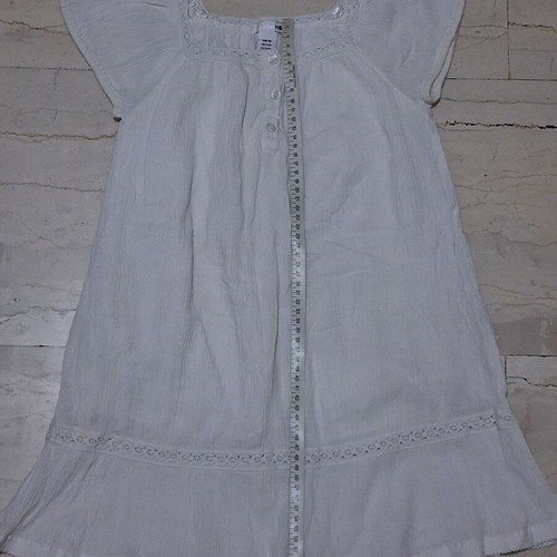 H&M dress for girl 5-6 years, white