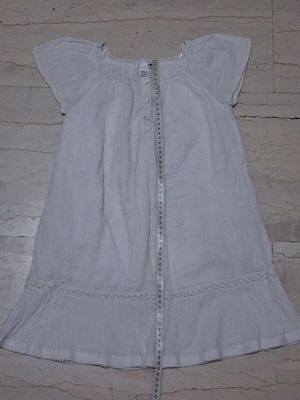 H&M dress for girl 5-6 years, white