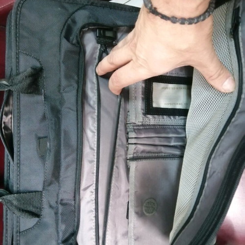 Lenovo laptop bag like new, black, briefcase style