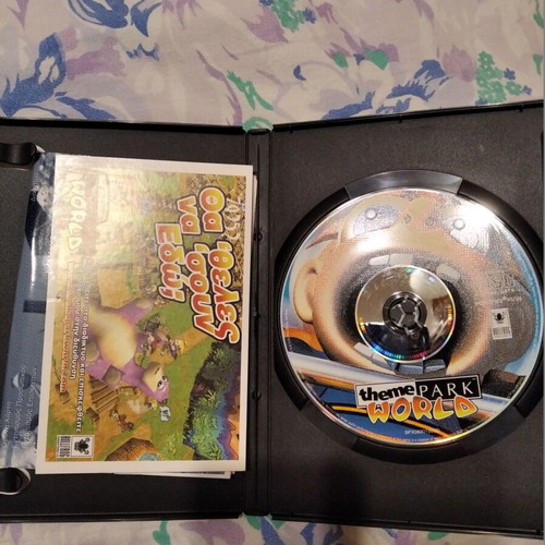 Theme Park World PC game used