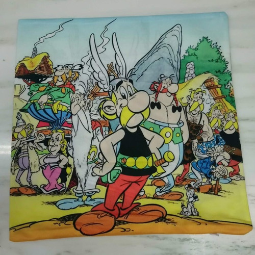 Asterix and Obelix decorative pillowcase new, 40x40 cm