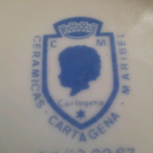 Porcelain large Infanta Elena mug new
