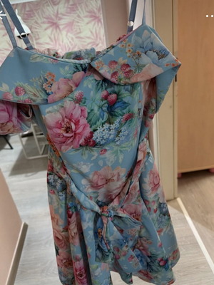 Floral dress like new, multicolor, one size