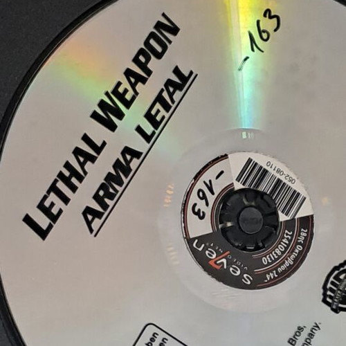 Lethal Weapon DVD μεταχειρισμένο, αυθεντικό συλλεκτικό με υπότιτλους