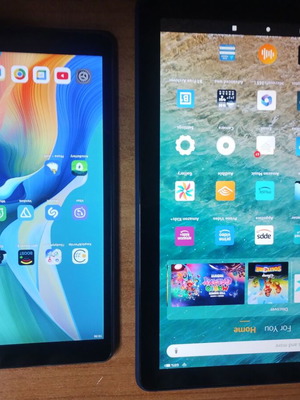 Amazon and Teclast tablets like new