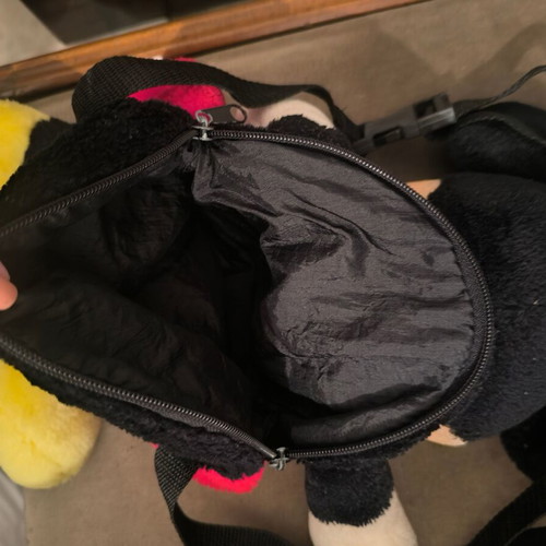 Mickey plush backpack like new