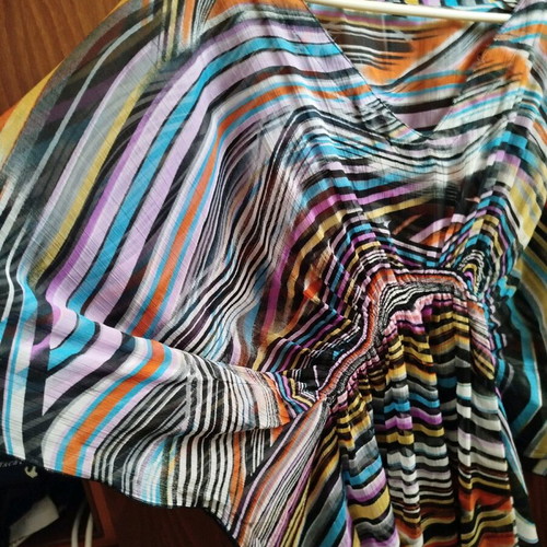 Tunic with colors like new, size L