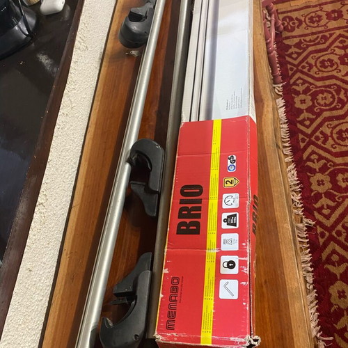 Melabo Brio car roof bars used, length 1.10m