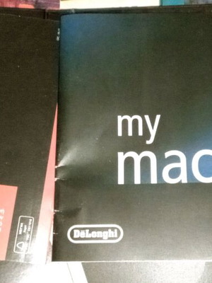 Nespresso Delonghi vintage machine manual used