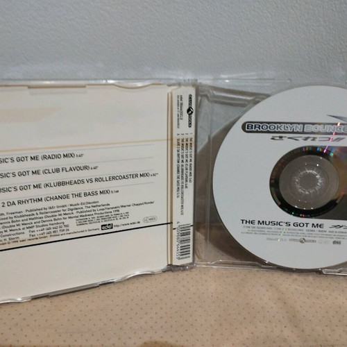 Brooklyn Bounce The Music's Got Me CD single like new, electronic
