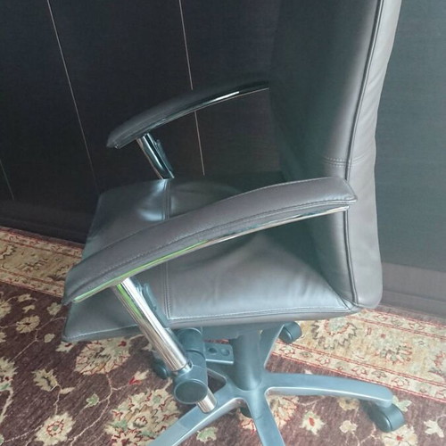 Grammer Office Tiger executive chair used, genuine leather, German made