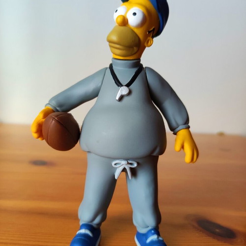 Coach Homer Simpson NECA The Simpsons 25th Anniversary 2013 collectible figure new