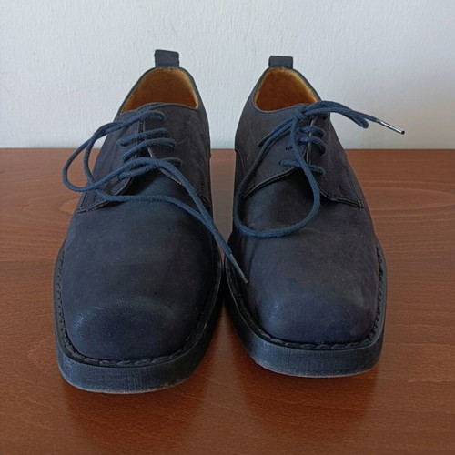 Vintage leather shoes Tsakiris size 38 like new, black