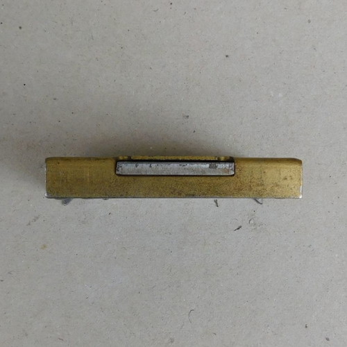 Furniture lock bronzed 5.6 x 3.8 cm