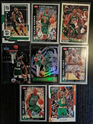 Κάρτες Boston Celtics σαν καινούργιες, πακέτο 8 τεμαχίων