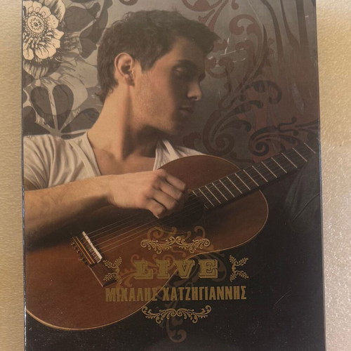 Michalis Hatzigiannis Live 2CD + DVD used, pop