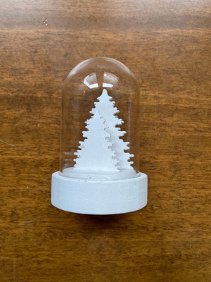 Christmas tree with light new