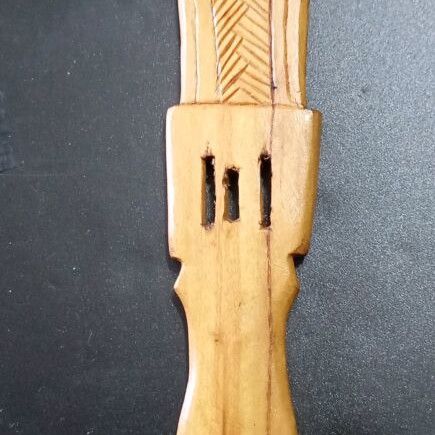 Wooden stocking needle used, 30x4 cm