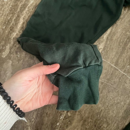 Pants used, size S, green