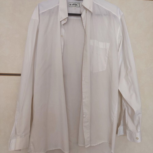 Karol women's white shirt size M like new